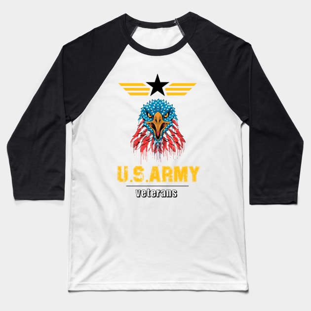 veterans day army Baseball T-Shirt by barwarrior
